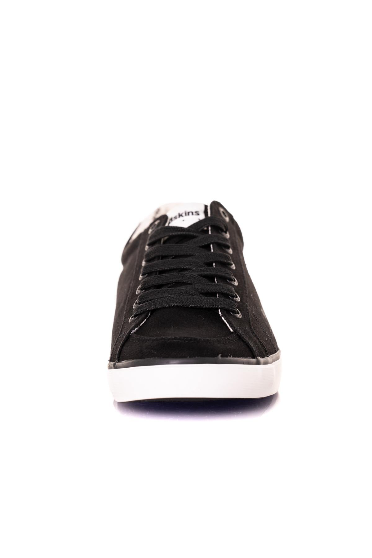 Sneakers In Tela Uomo Redskins SABARI 2 NOIR BLANC — vista 5