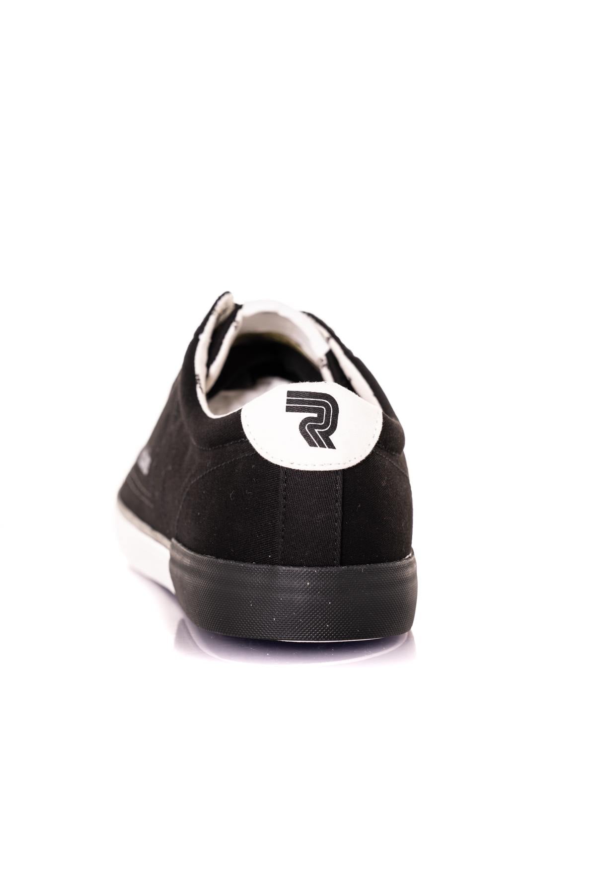 Sneakers In Tela Uomo Redskins SABARI 2 NOIR BLANC — vista 6