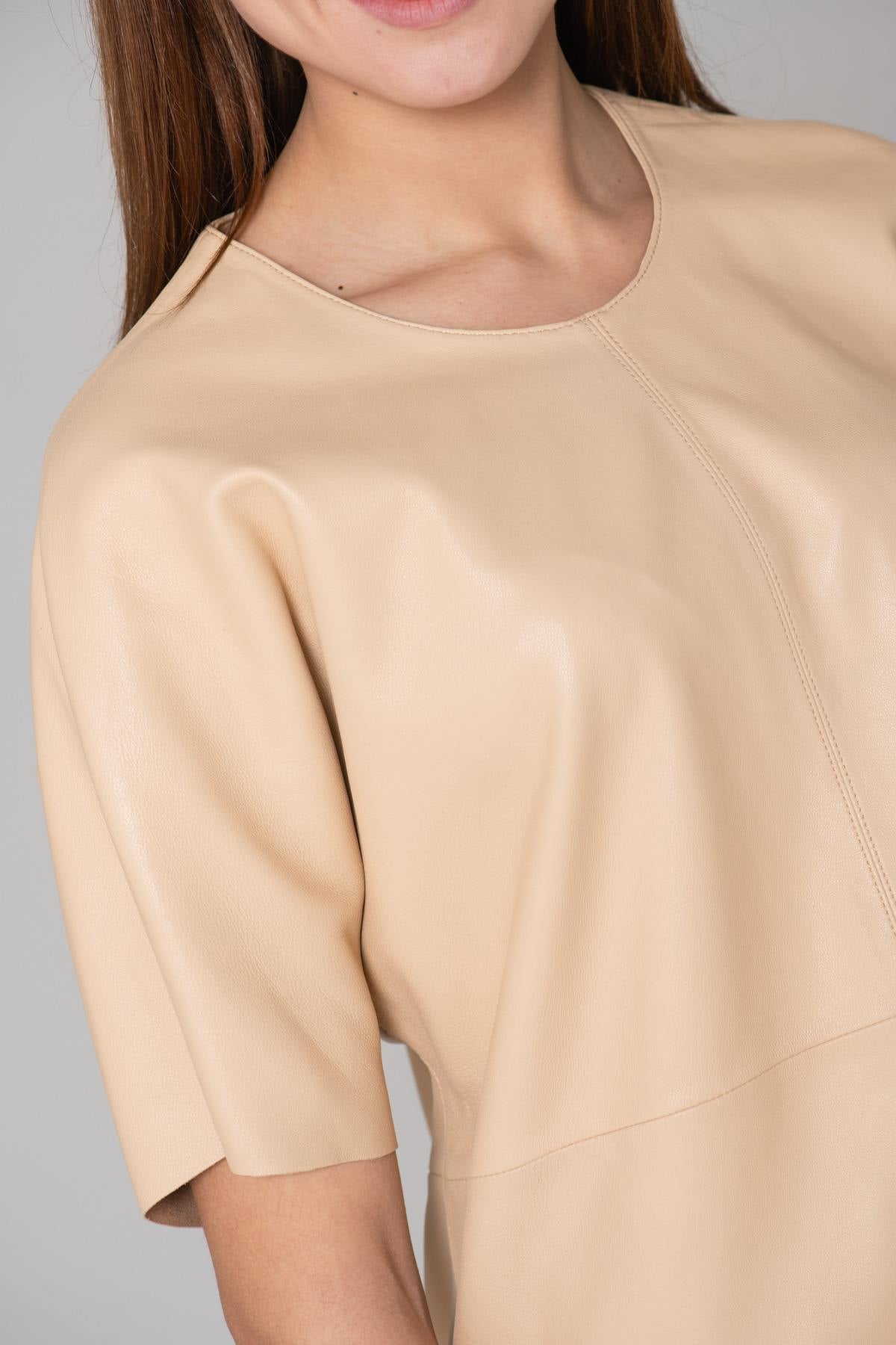 Tee Shirt Femme Oakwood ANGELINA BEIGE 514 — vue 5