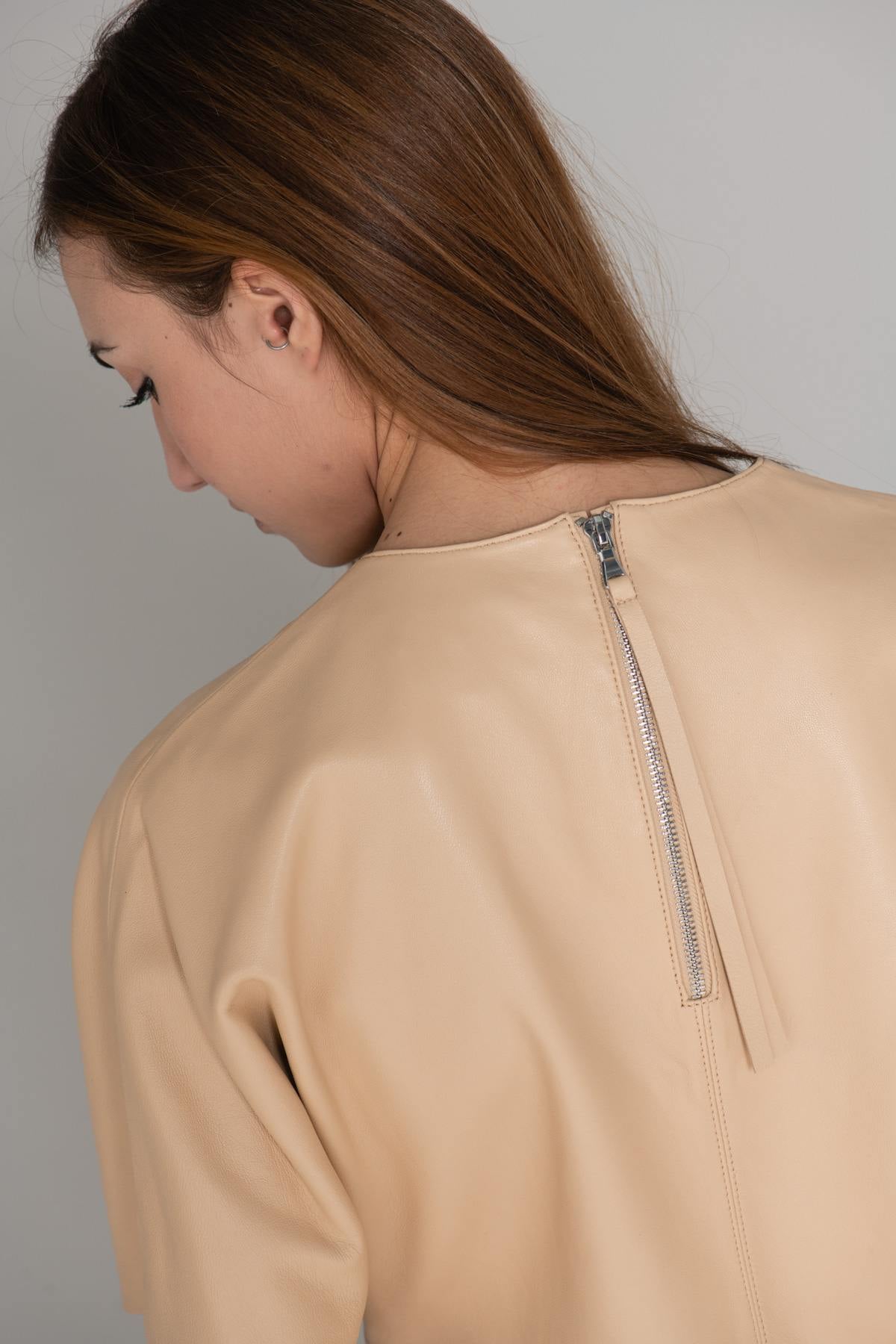 Tee Shirt Femme Oakwood ANGELINA BEIGE 514 — vue 6