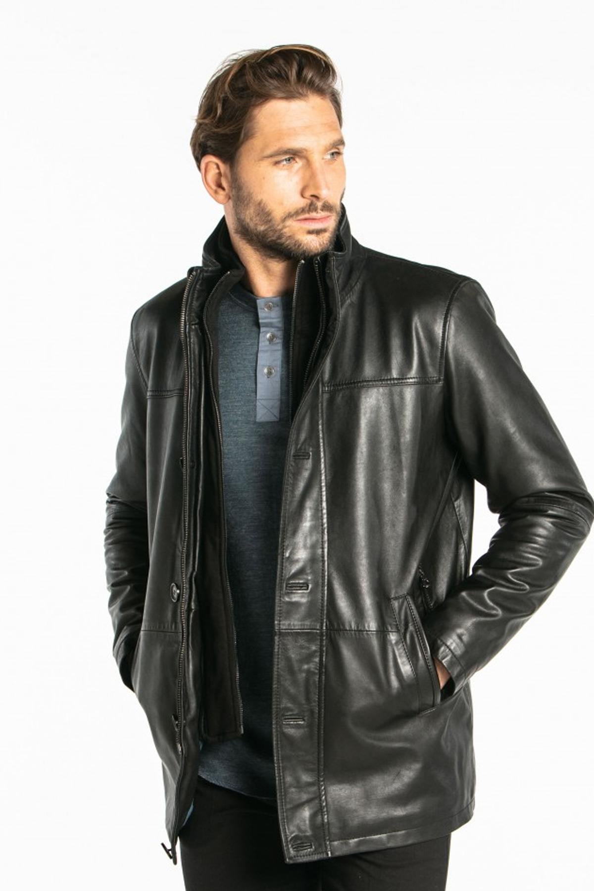 Veste Homme Daytona TYLER LAMB ZENITH BLACK — vue 1