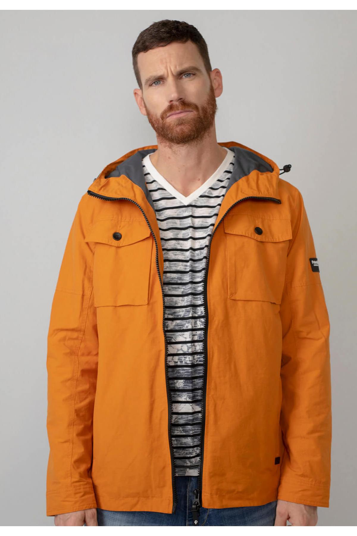 Blouson Homme Petrol Industries JAC1090 2005 AMBER GOLD — vue 2