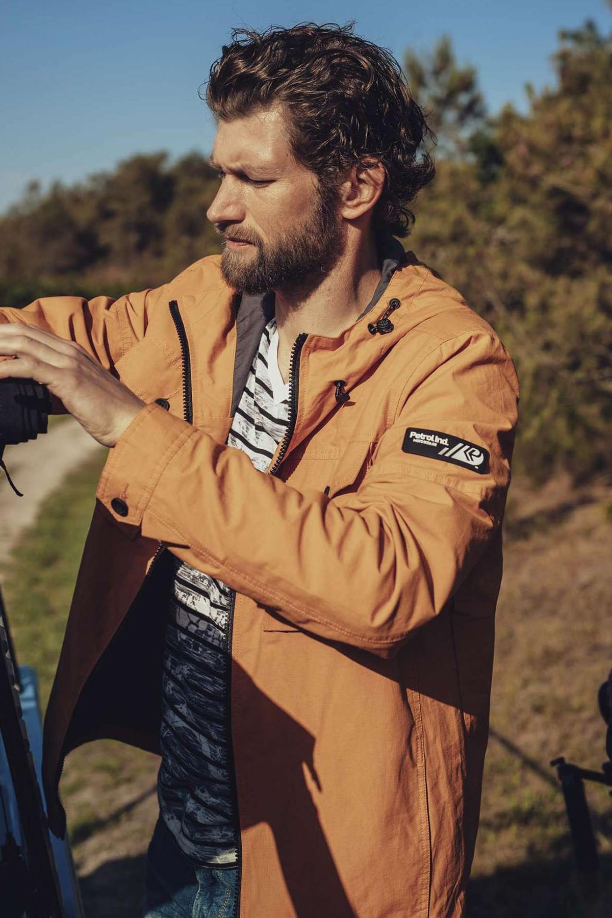 Blouson Homme Petrol Industries JAC1090 2005 AMBER GOLD — vue 1