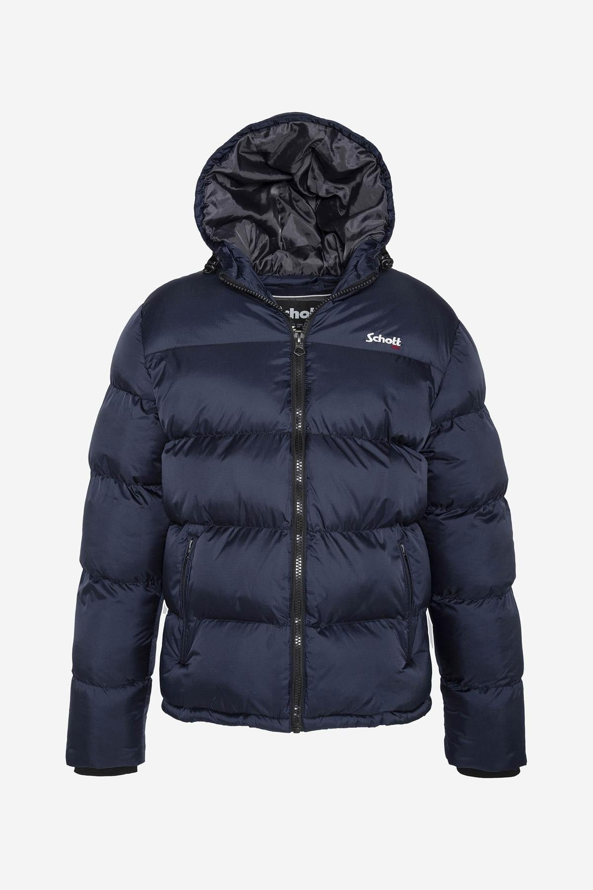 Giacche Uomo Schott IDAHO2 NAVY — vista 1