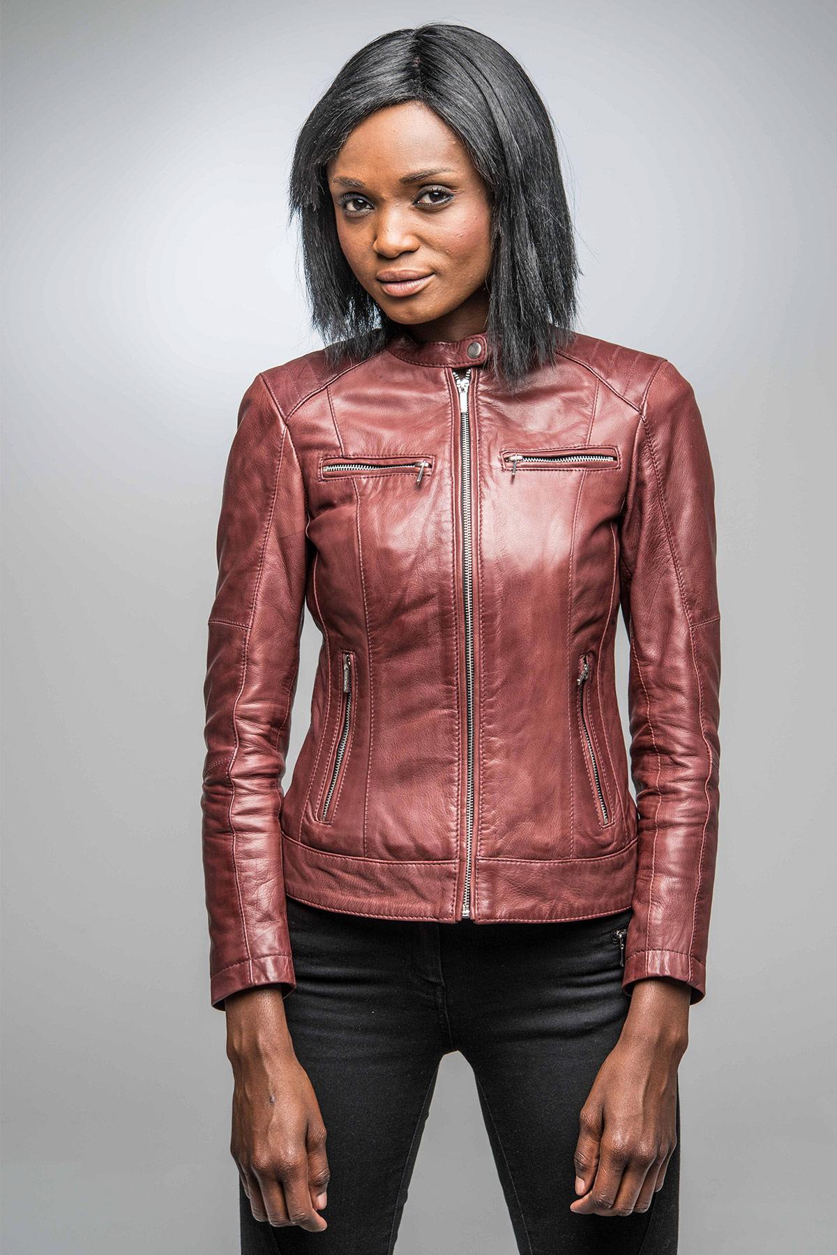 Chaqueta Mujeres Rose Garden JODY LAMB CASTEL BURGUNDY ZZ10 — vista 1