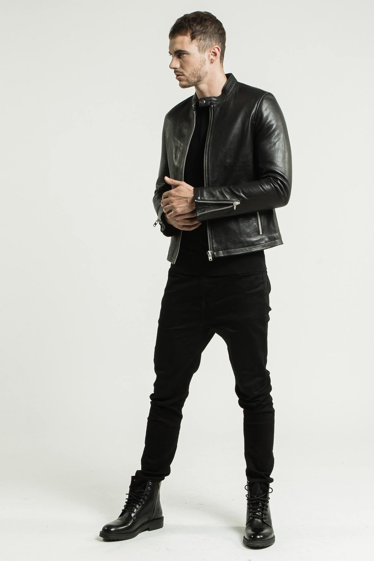 Herren Jacke Serge Pariente STYLE20 BLACK — Ansicht 7