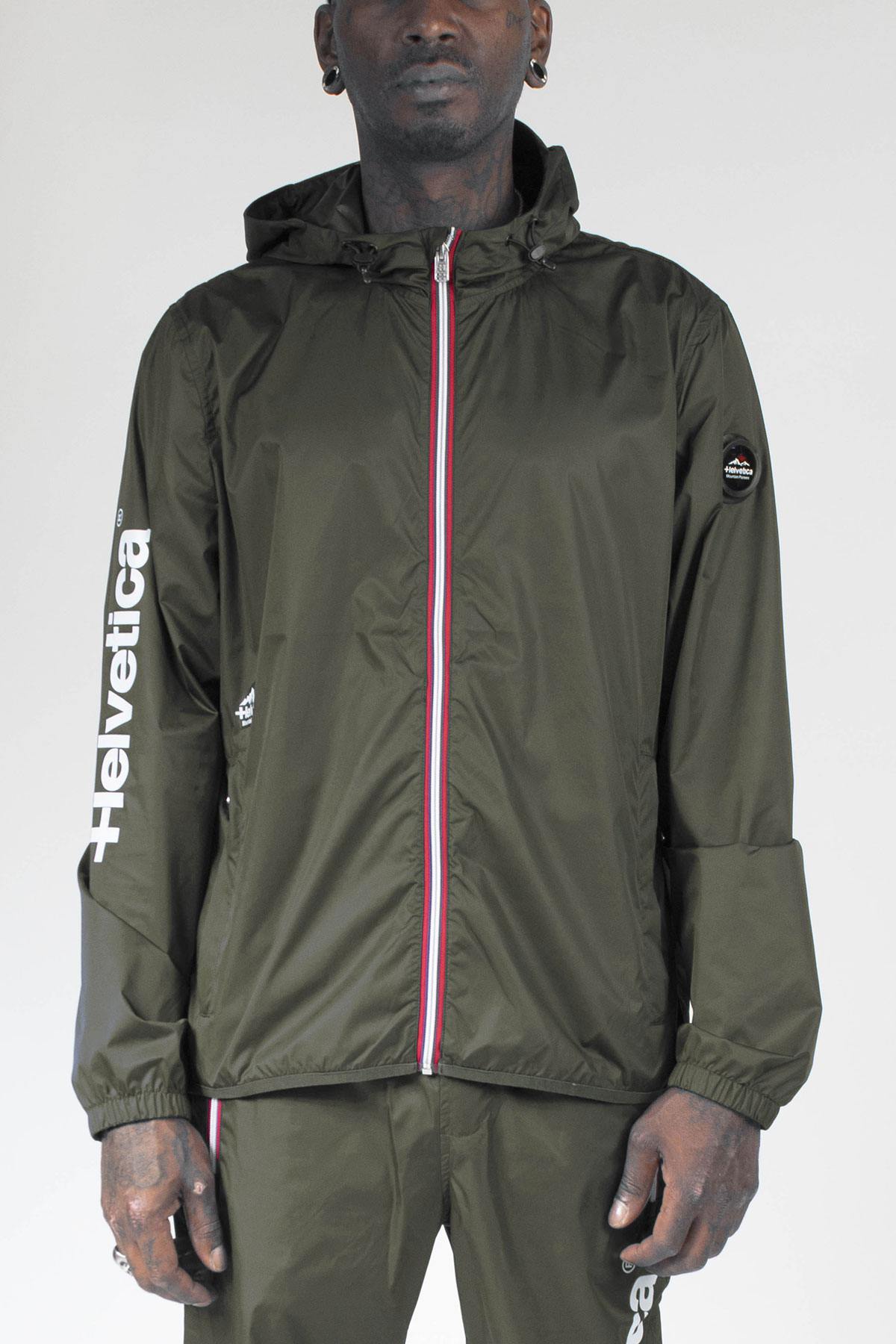 Blouson Homme Helvetica Mountain Pioneers BIARRITZ KHAKI — vue 1