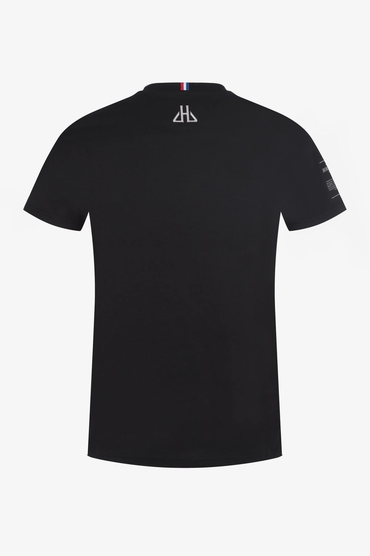 Camiseta Hombre Horspist COGNAC BLACK — vista 3