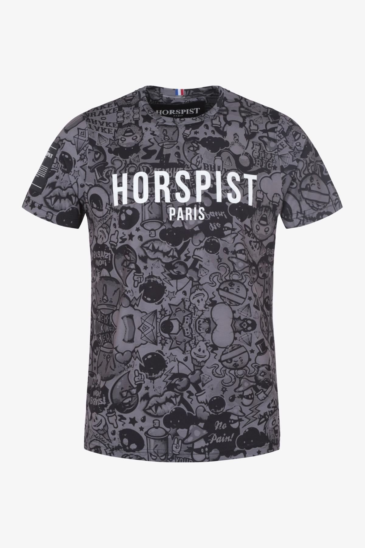 Camiseta Hombre Horspist BARTH BLACK TOYS — vista 2