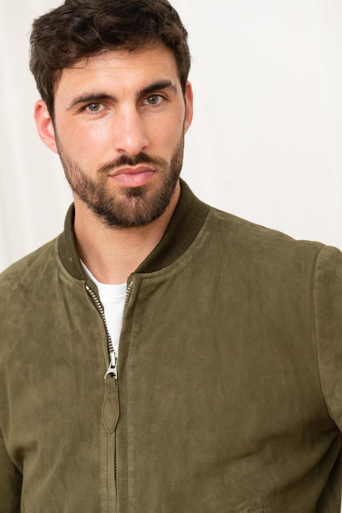 Blouson Homme Schott LC300 KAKI — vue 4