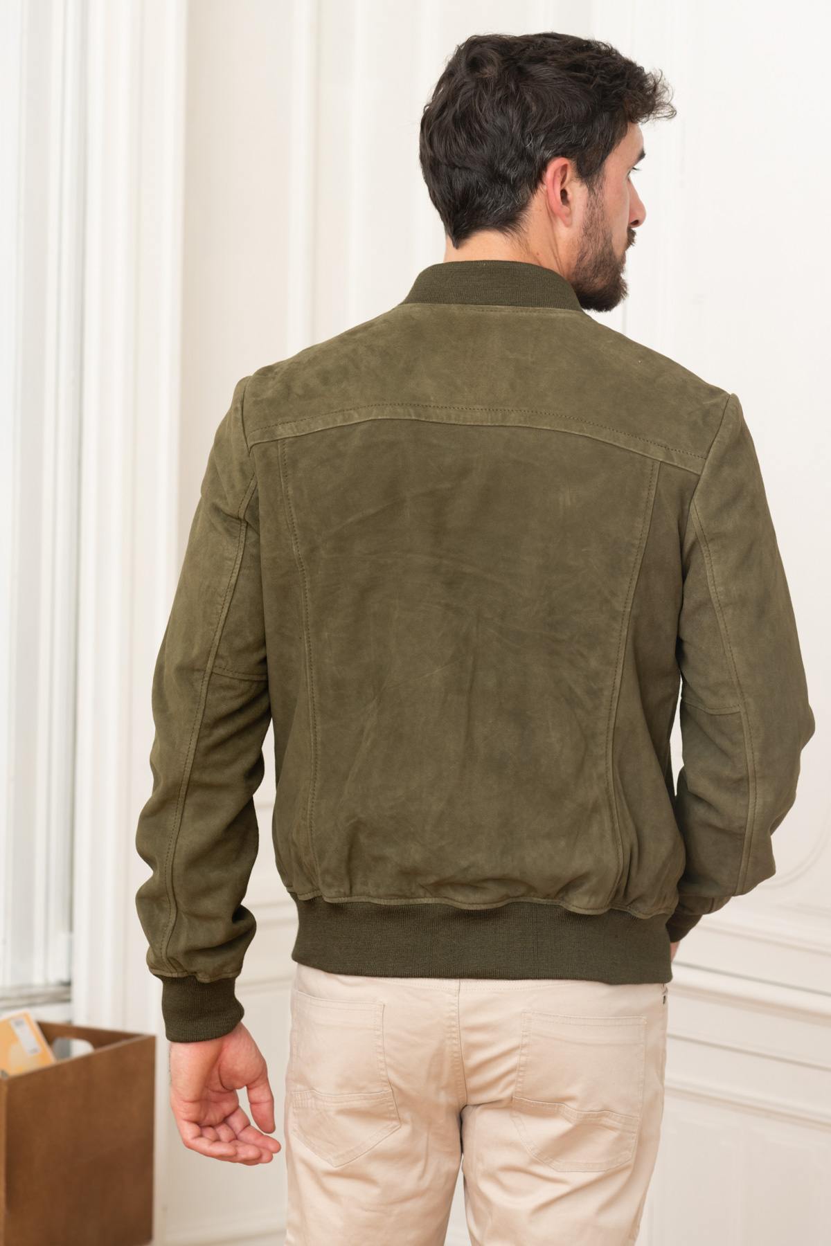 Blouson Homme Schott LC300 KAKI — vue 6
