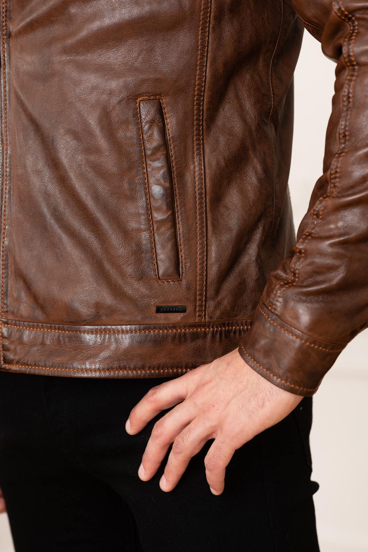 Giacche Uomo Cityzen PHILADELPHIA 3 BROWN — vista 12