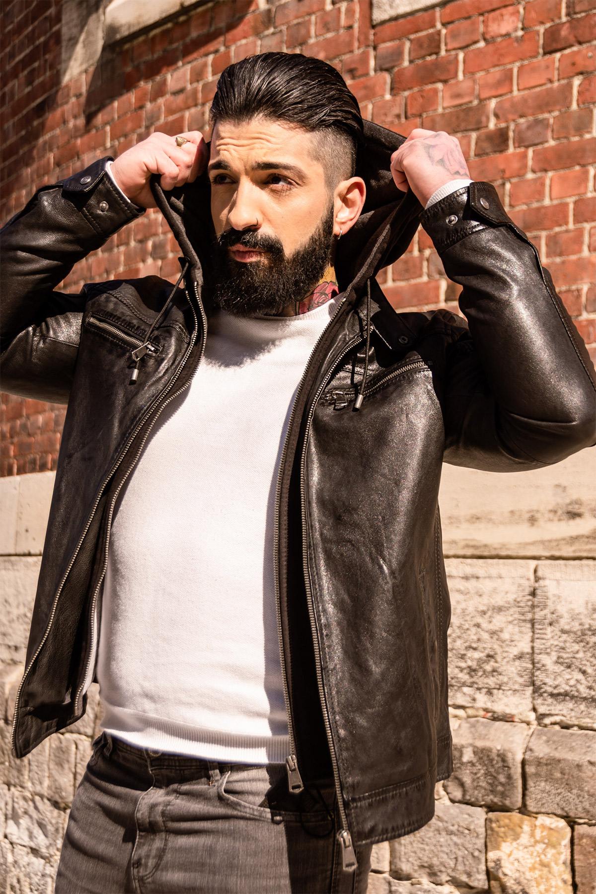 Giacche Uomo Cityzen PHILADELPHIA 3 BLACK — vista 7