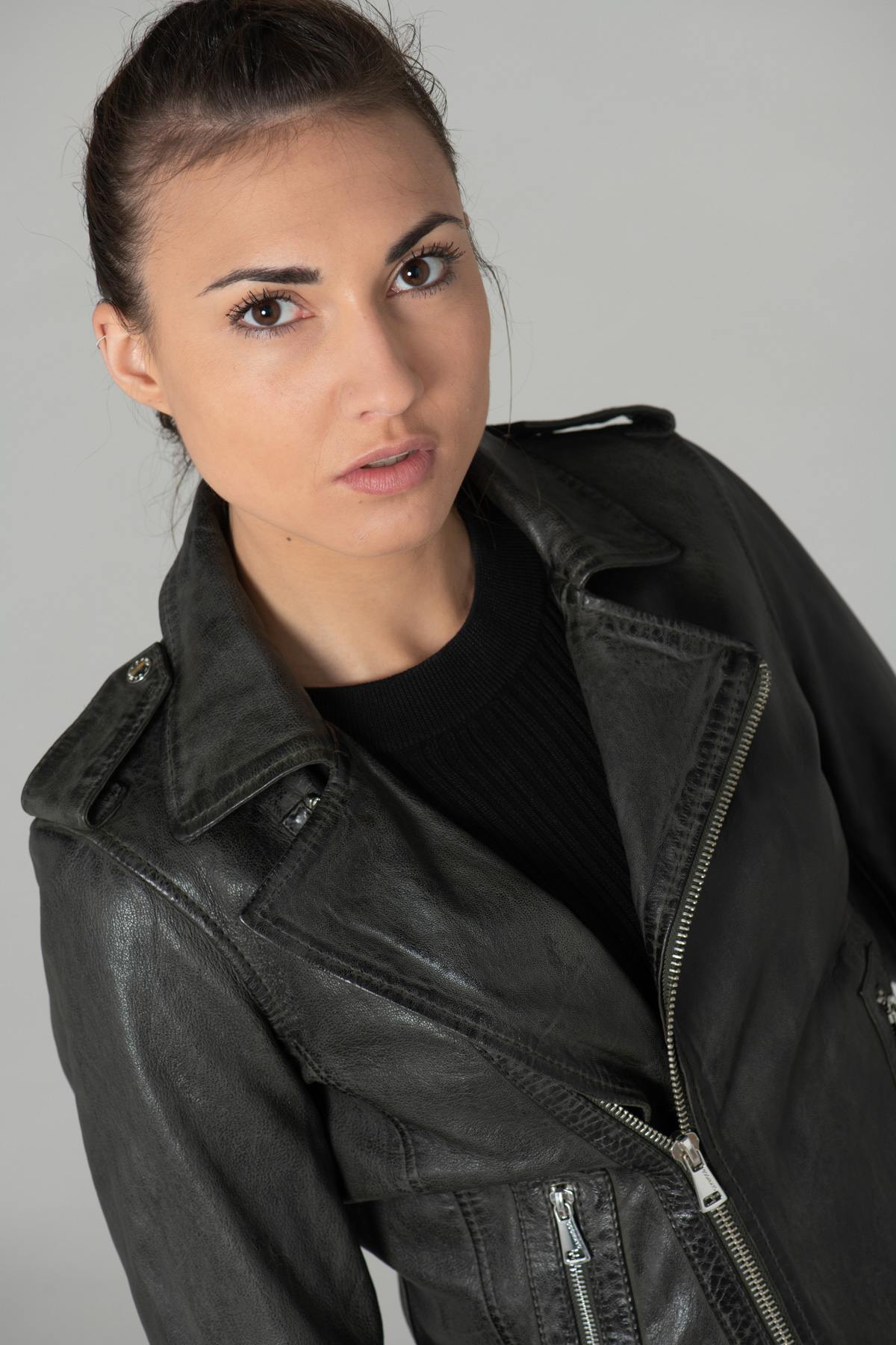 Damen Jacke Oakwood MANGA KAKI FONCE 626 — Ansicht 7