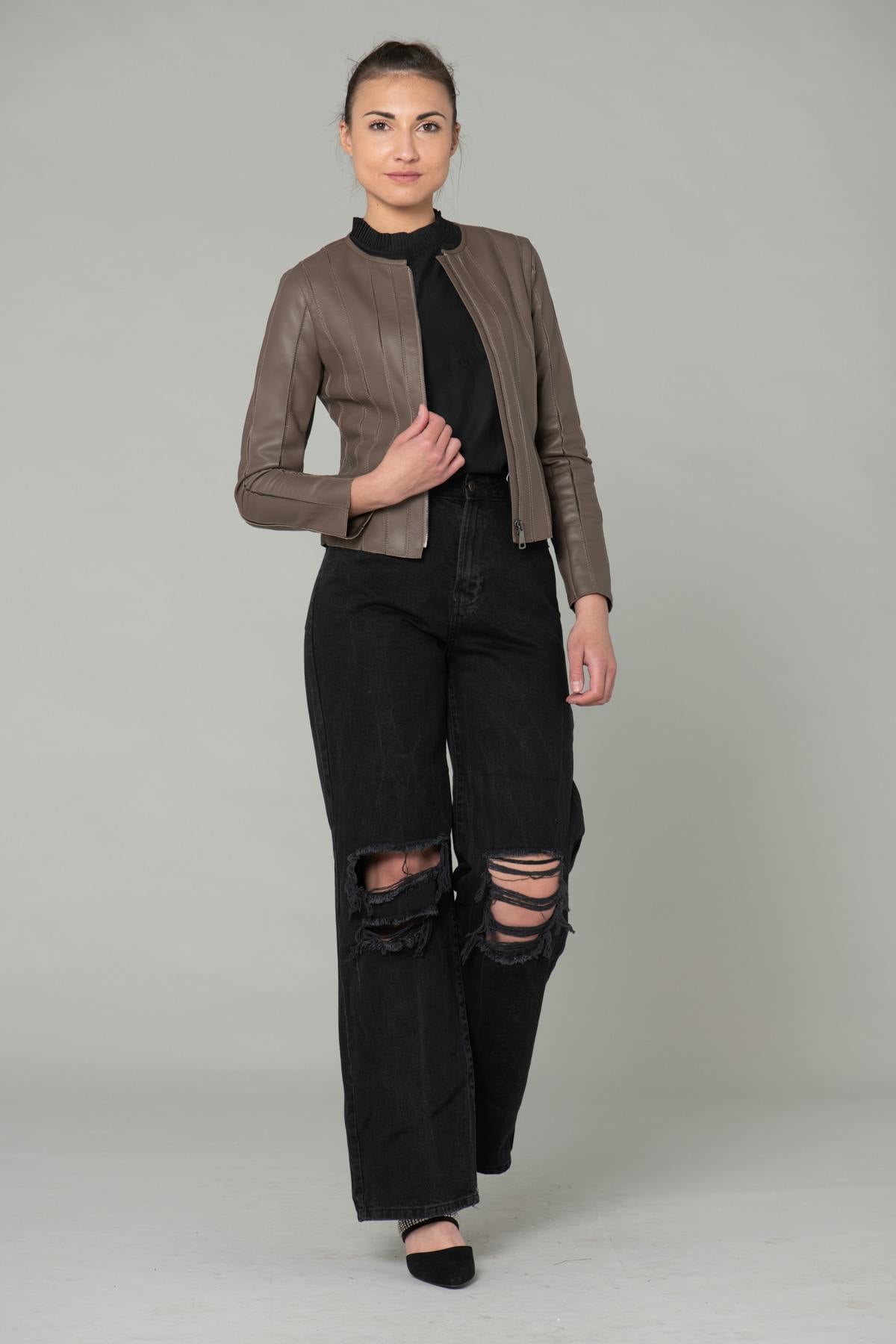 Giacche Donna Cityzen CYNTHIA TAUPE — vista 4