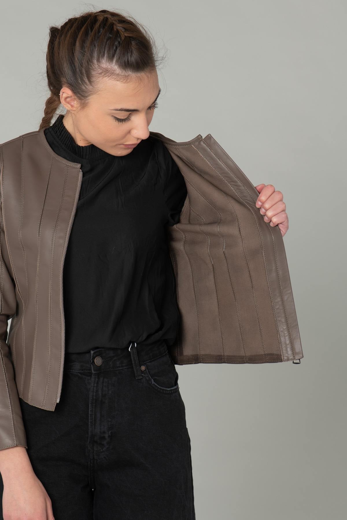 Giacche Donna Cityzen CYNTHIA TAUPE — vista 6