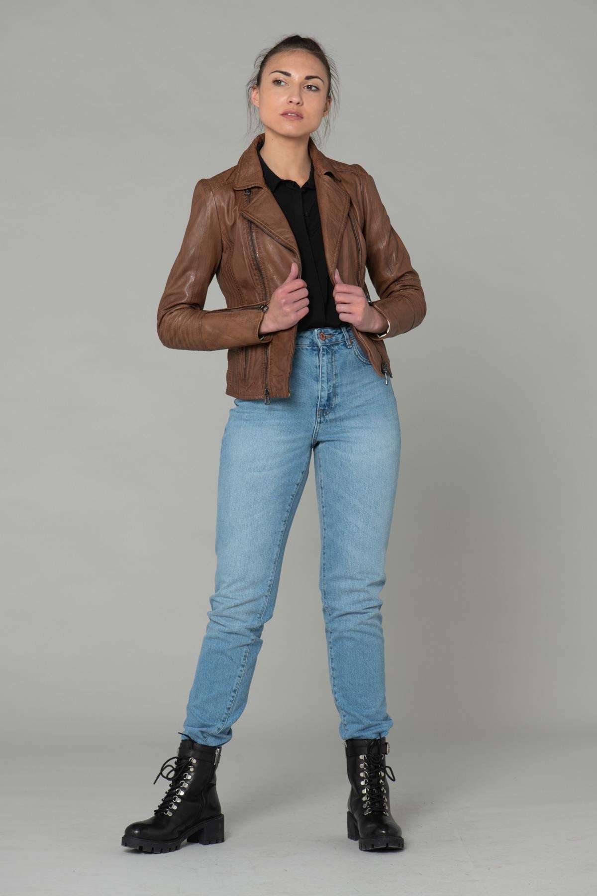 Chaqueta Mujeres Rose Garden TEMPA LAMB RUBY RUSTY — vista 2