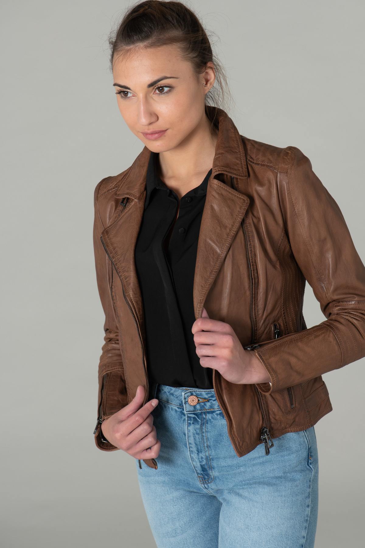 Chaqueta Mujeres Rose Garden TEMPA LAMB RUBY RUSTY — vista 4