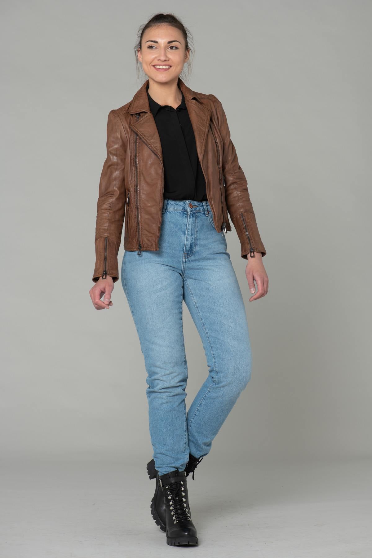 Chaqueta Mujeres Rose Garden TEMPA LAMB RUBY RUSTY — vista 8
