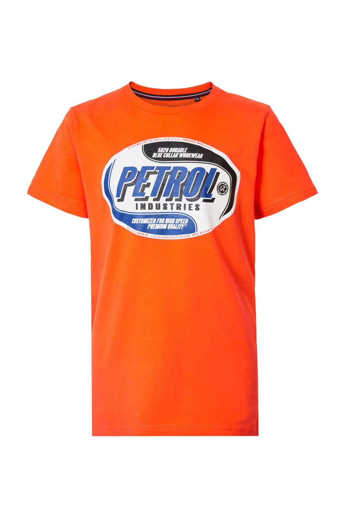 Camiseta Niño Petrol Industries TSR601 2015 SPICED ORANGE J — vista 1