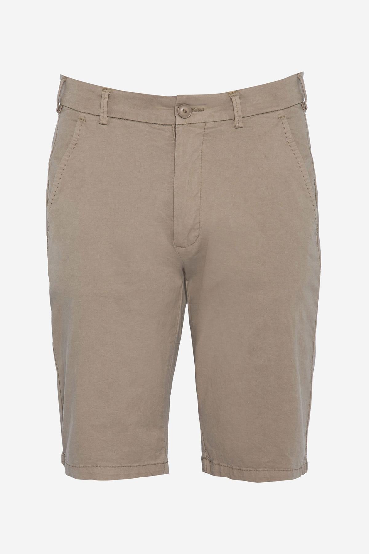 Short Hombre Schott TRJO30 BEIGE — vista 3