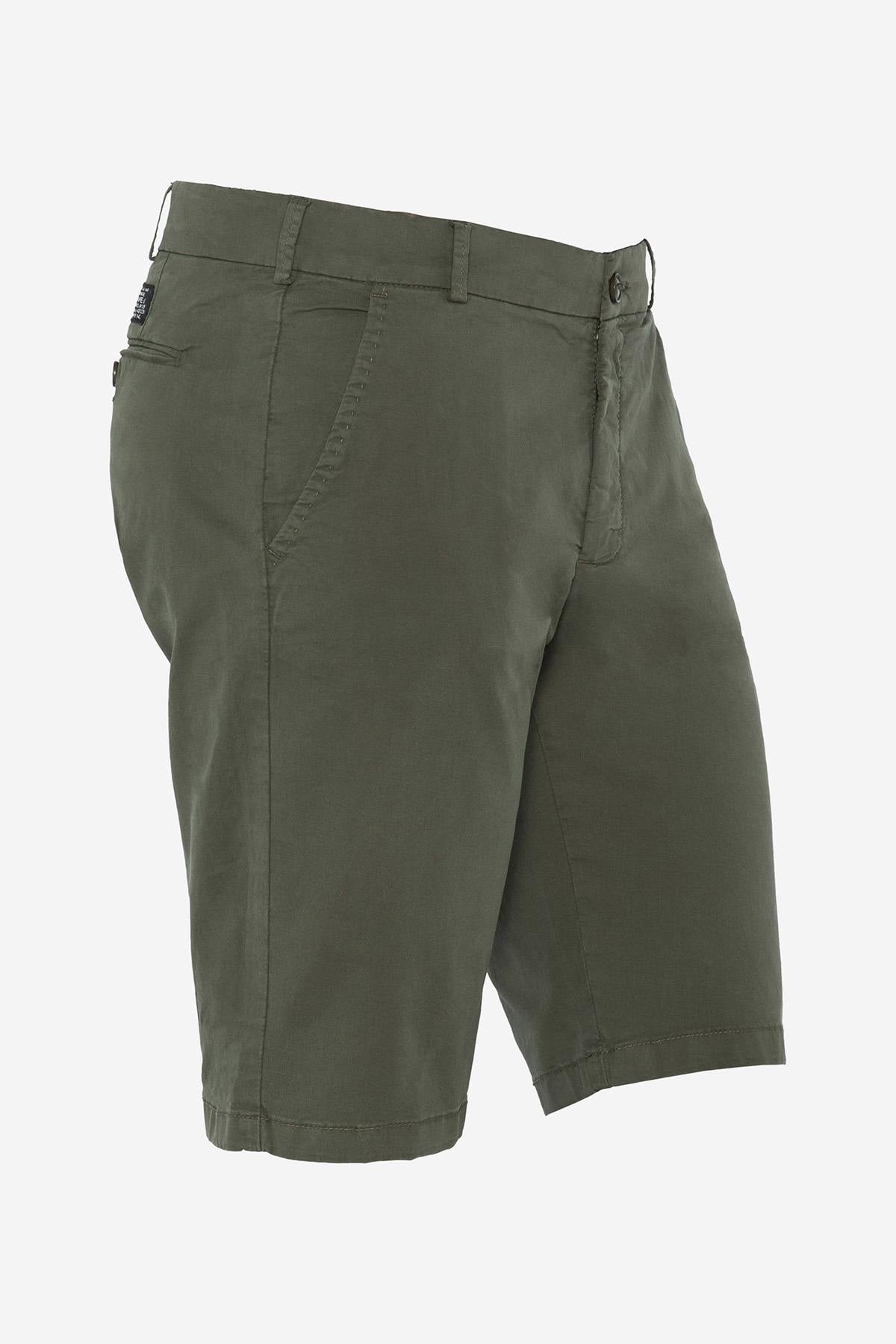 Short Homme Schott TRJO30 DARK KAKI — vue 1