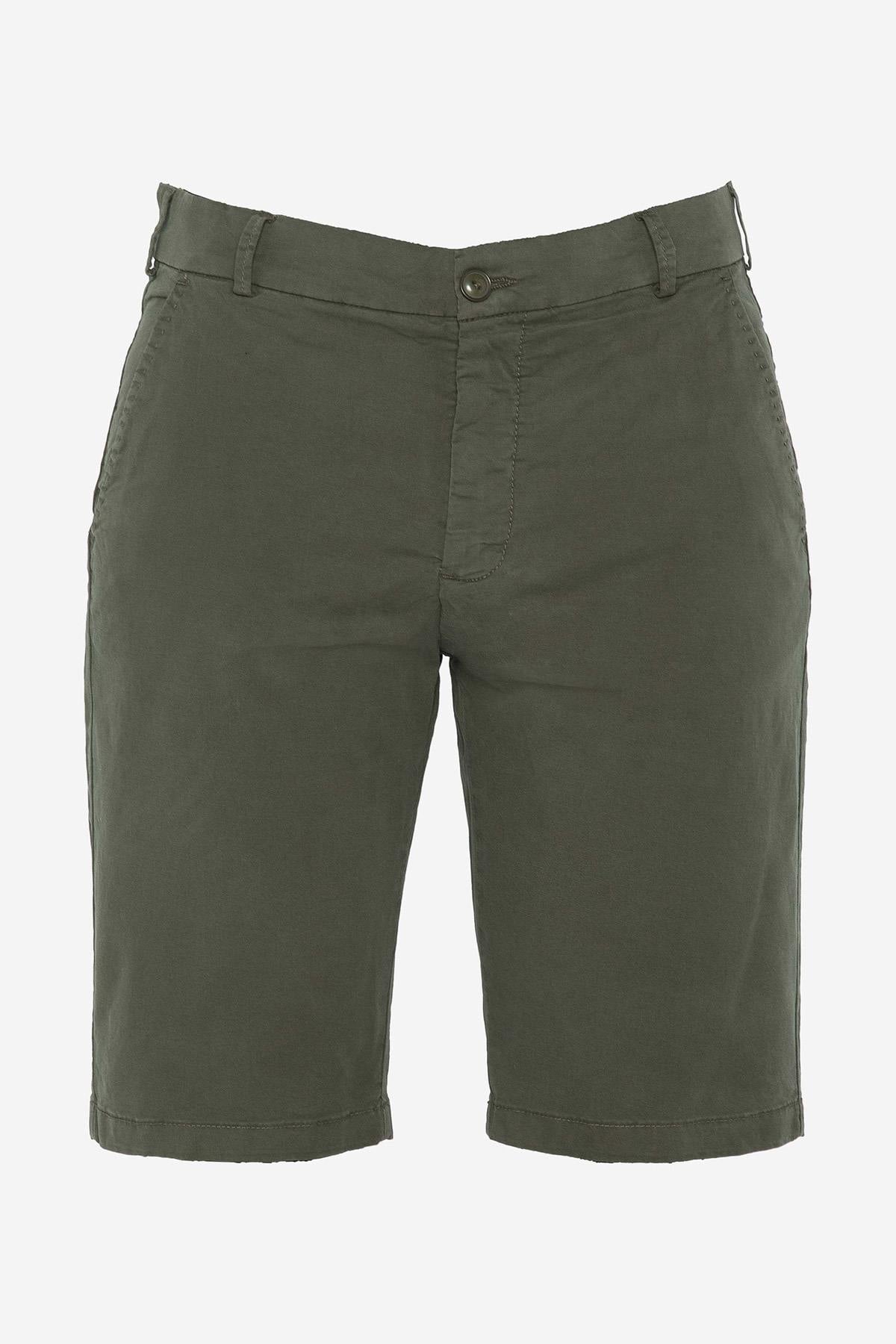Short Homme Schott TRJO30 DARK KAKI — vue 2