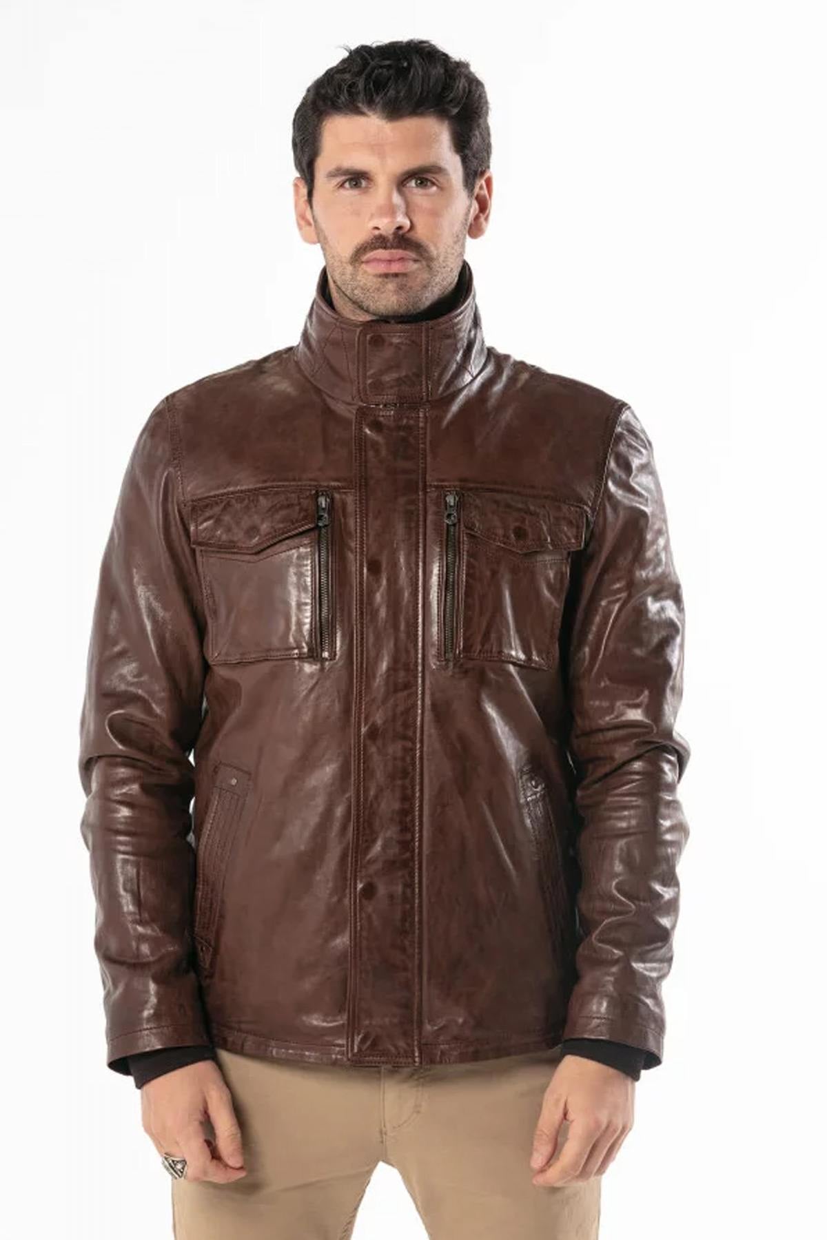 Veste Homme Daytona ANDERSON IC SHEEP TIGER BISON — vue 3