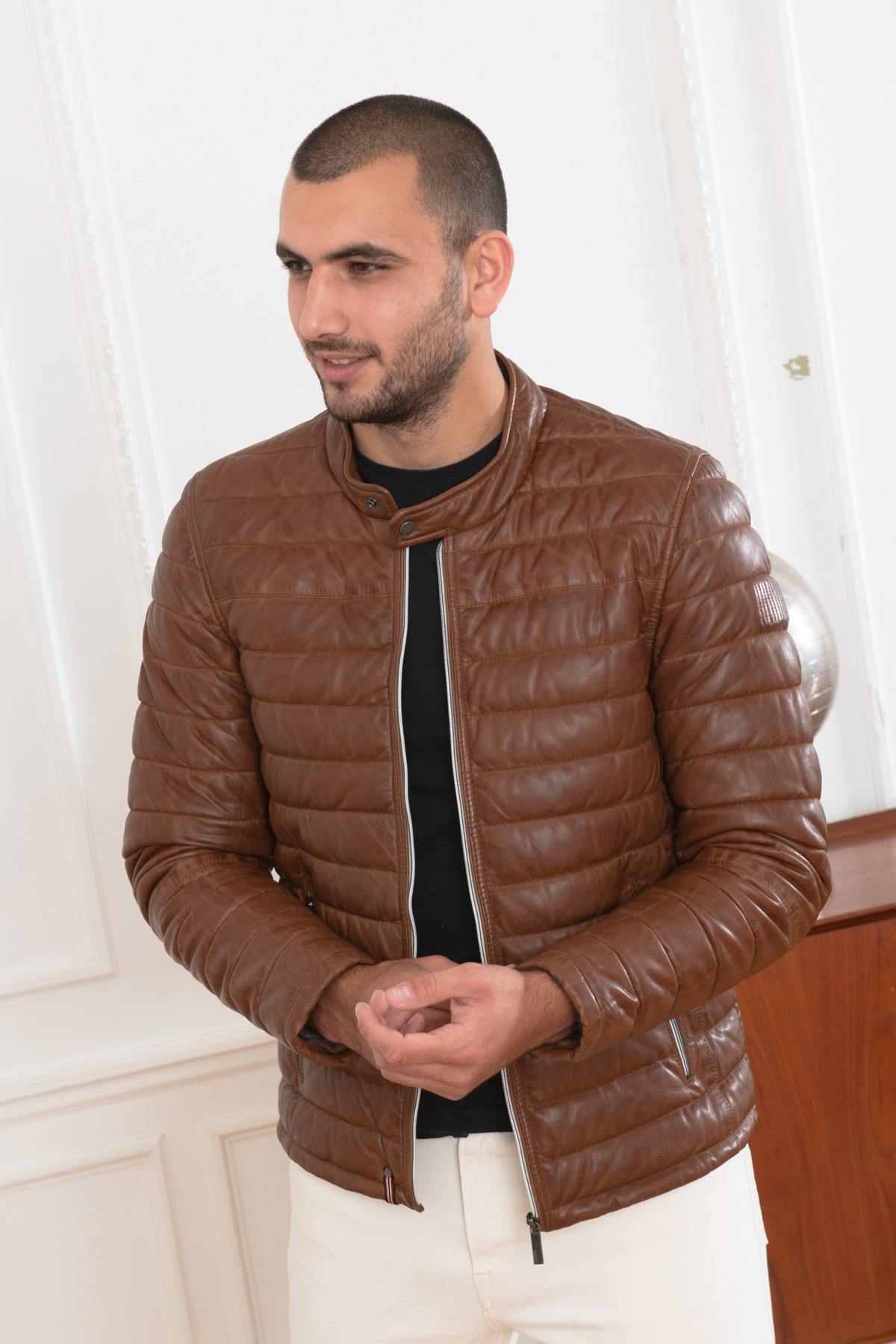 Giacche Uomo Oakwood JULIEN CAFE 506 — vista 4