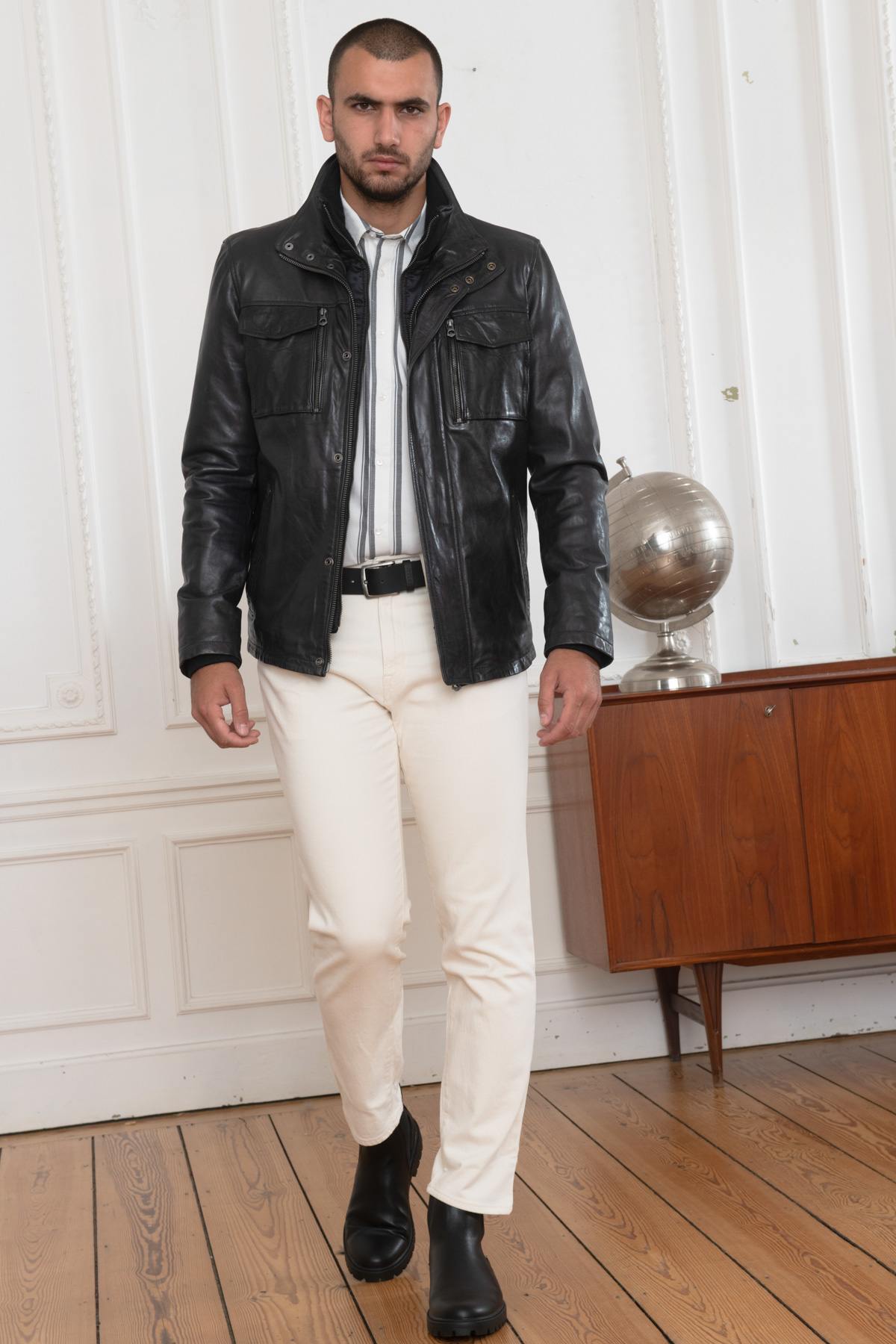 Veste Homme Daytona ANDERSON IC SHEEP TIGER MIDNIGHT BLUE — vue 6