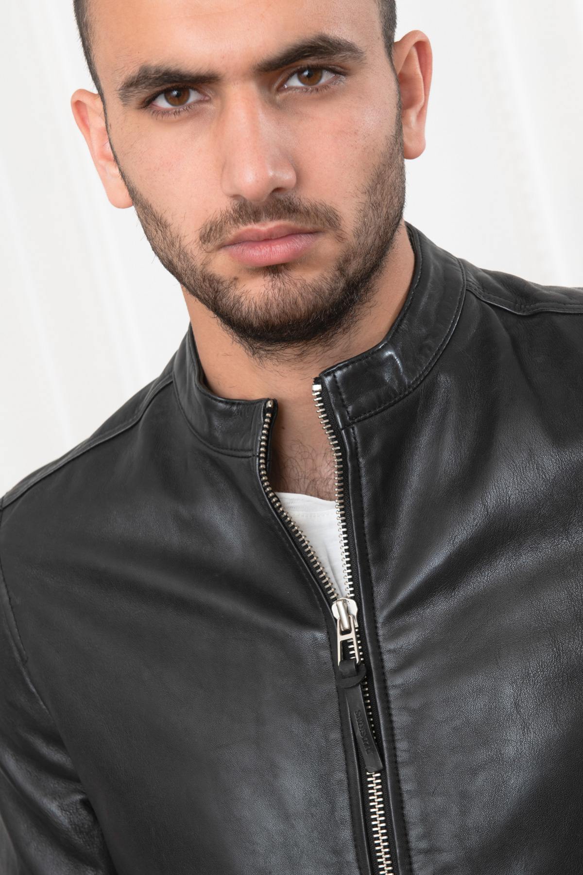 Chaqueta Hombre Redskins FAISSE GREEN BLACK — vista 3