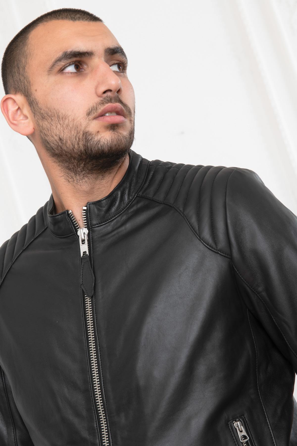 Blouson Homme Schott LCJULIAN BLACK — vue 2