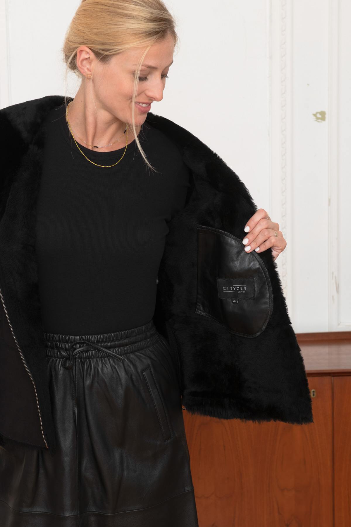 Blouson Femme Cityzen SICILIA NOIR — vue 4