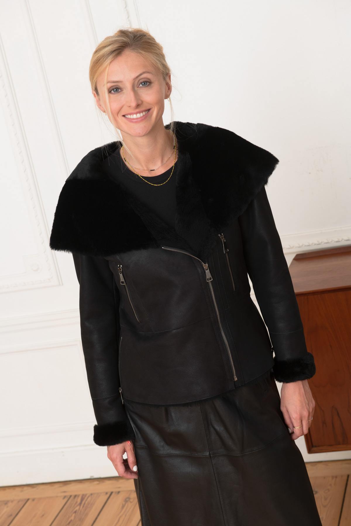 Blouson Femme Cityzen SICILIA NOIR — vue 5