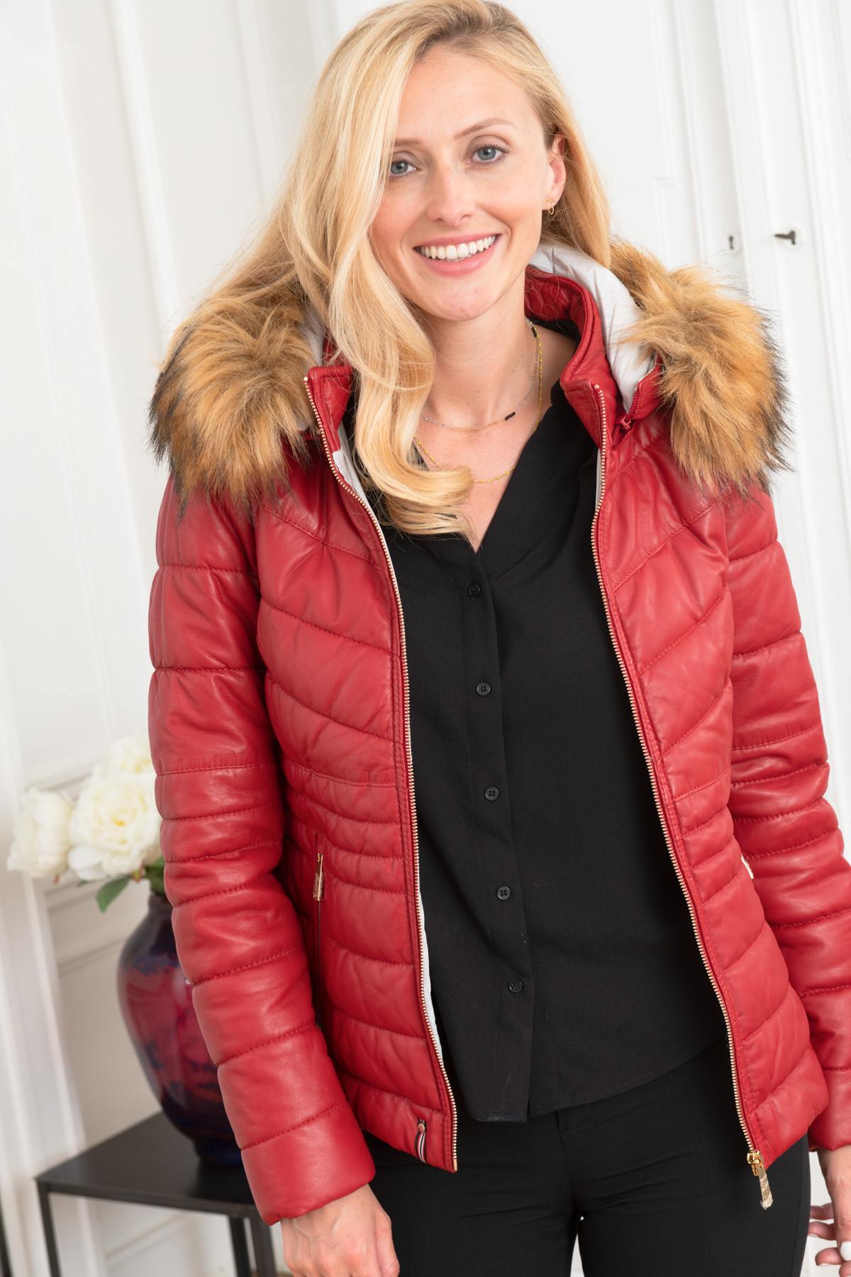 Blouson Femme Oakwood JAM FEU 509 — vue 7