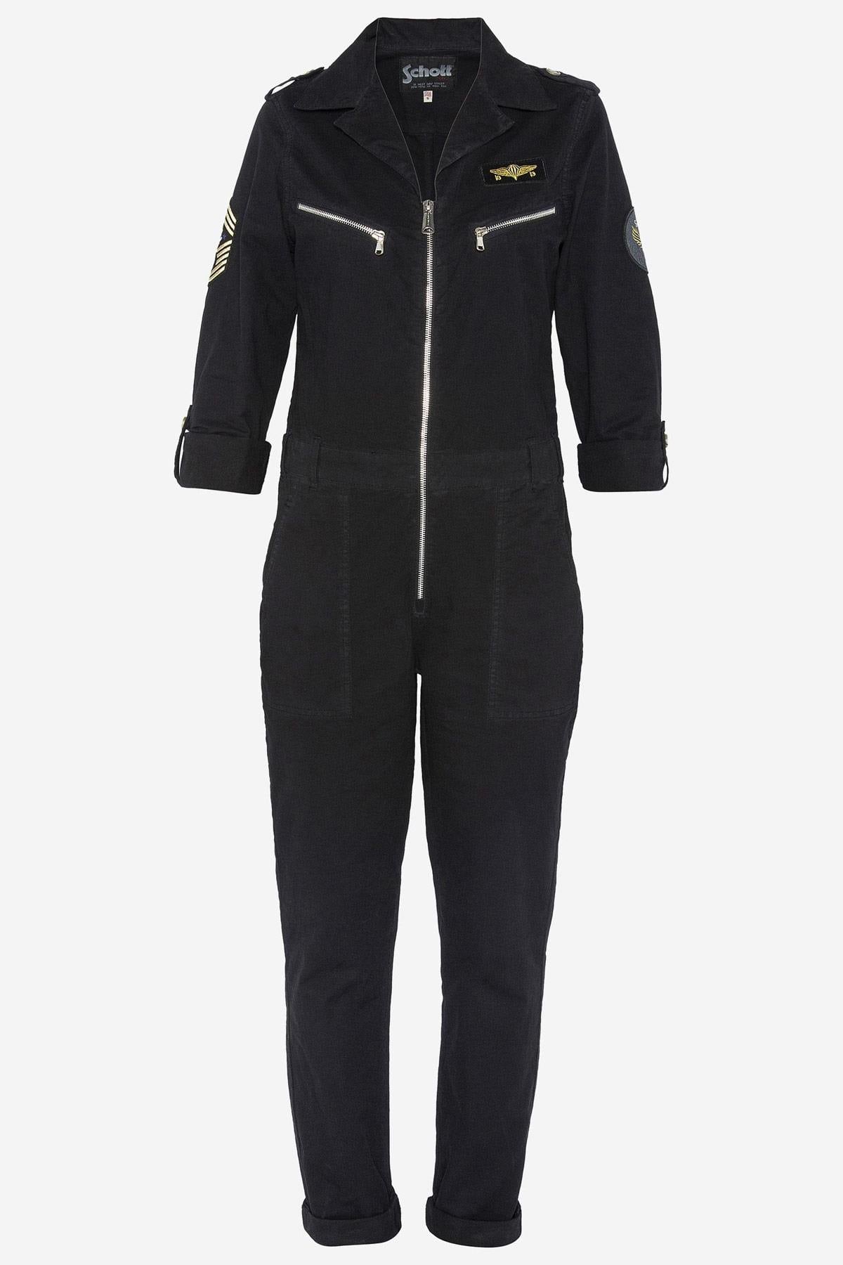 Falda/vestido Mujeres Schott TRJUMPW BLACK — vista 1
