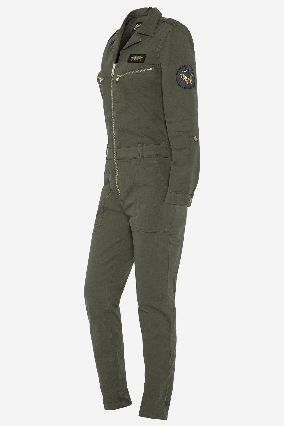 Falda/vestido Mujeres Schott TRJUMP21W KAKI — vista 4