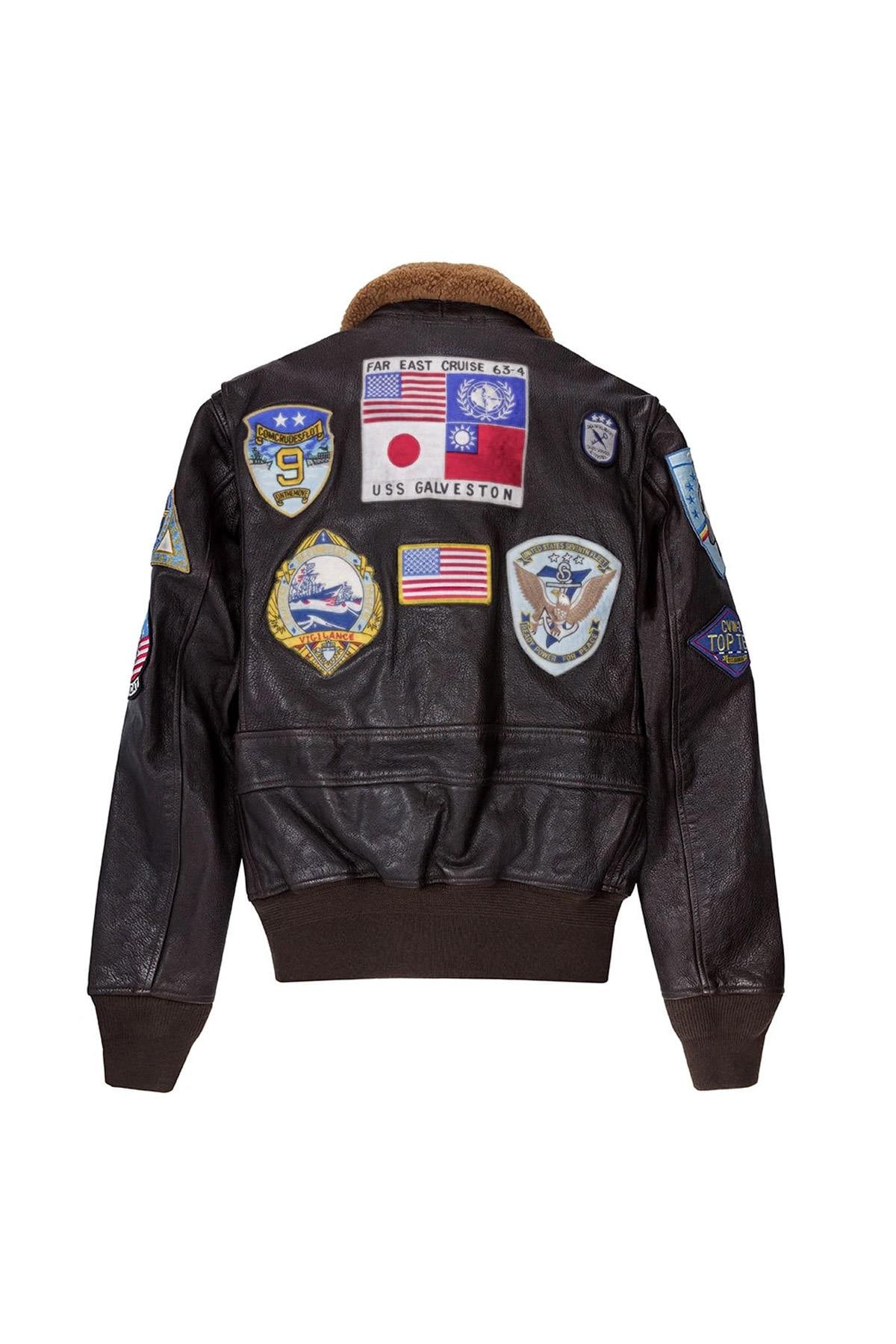 Giacche Uomo Top Gun Z201036T BROWN MOVIE HEROES TOP GUN — vista 4