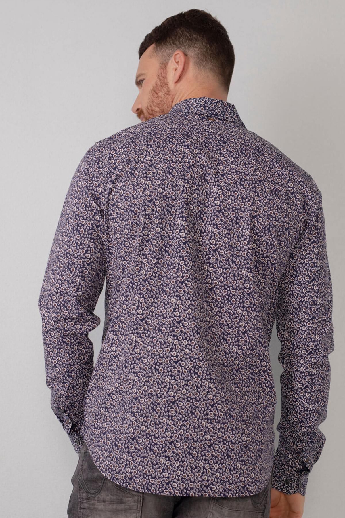 Camicia Uomo Petrol Industries SIL412 5147 DARK PETROL — vista 2