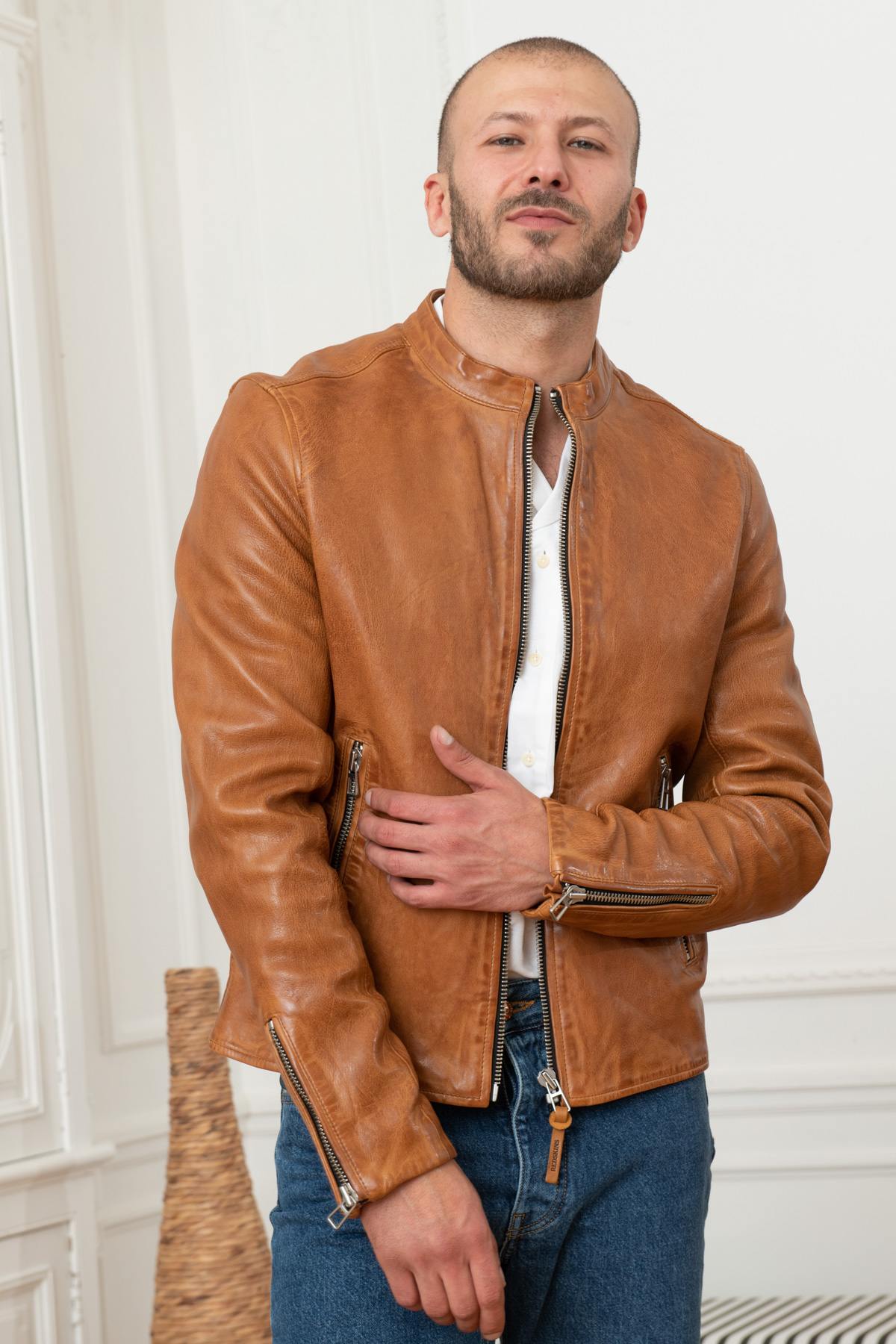 Blouson Homme Redskins FAISSE GREEN GOLD — vue 6