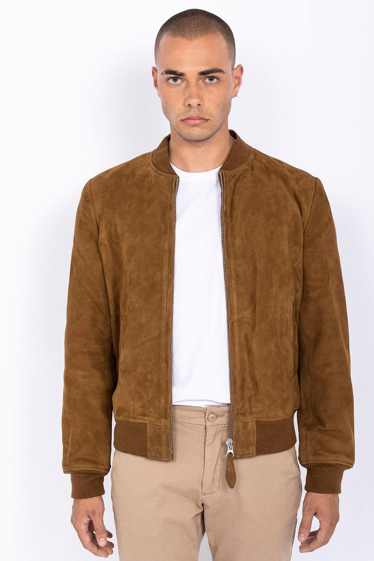 Blouson Homme Schott LC3017 RUST — vue 1