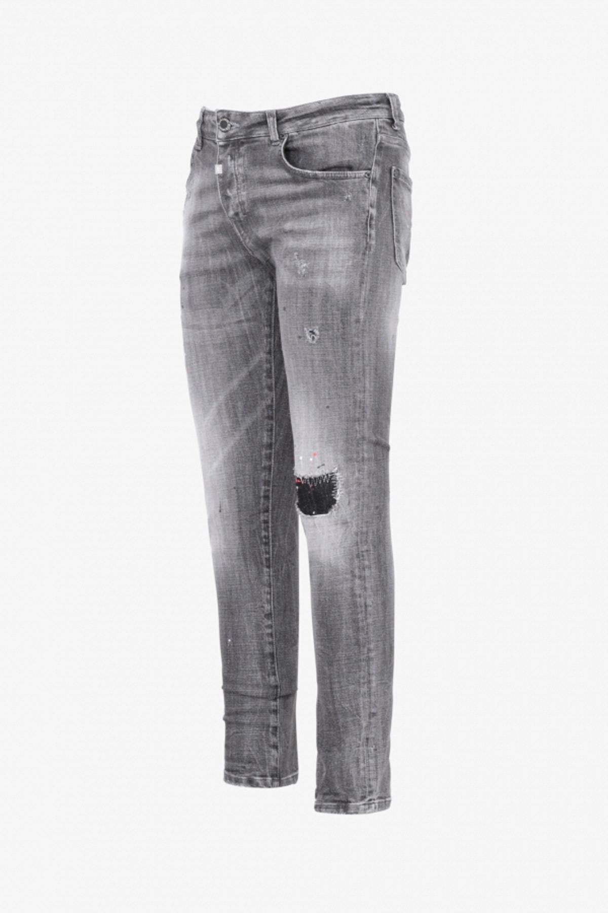 Jean Homme Horspist SMOKY GREY DESTROY — vue 3