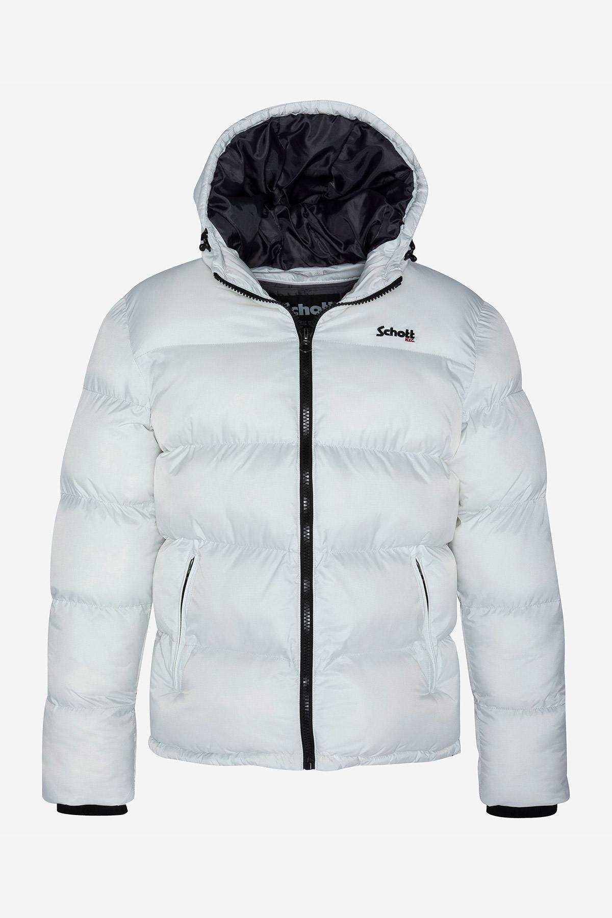 Blouson Homme Schott IDAHO2 WHITE — vue 3