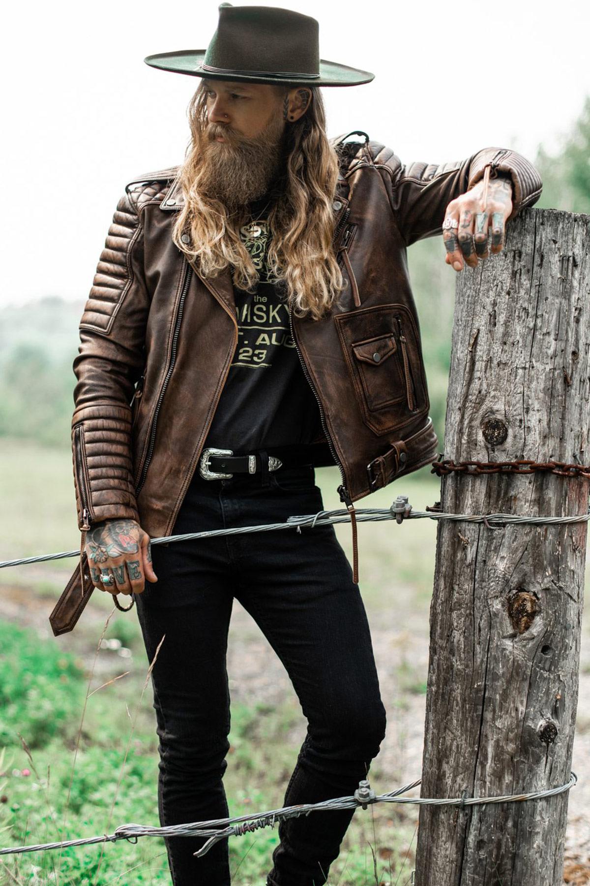 Giacche Uomo Master BELVEDERE RUST — vista 3