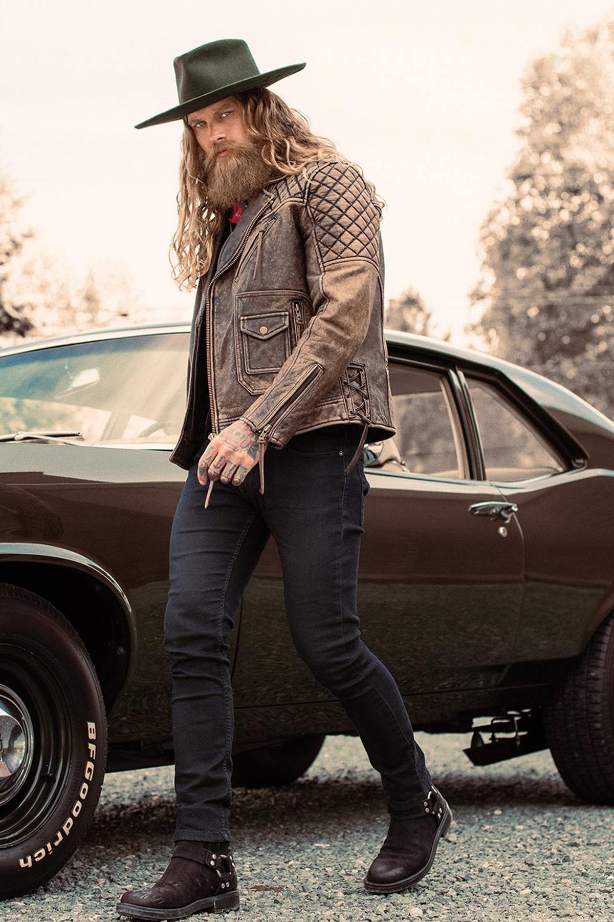 Blouson Homme Master MAVERICK BUFFLE VINTAGE — vue 4