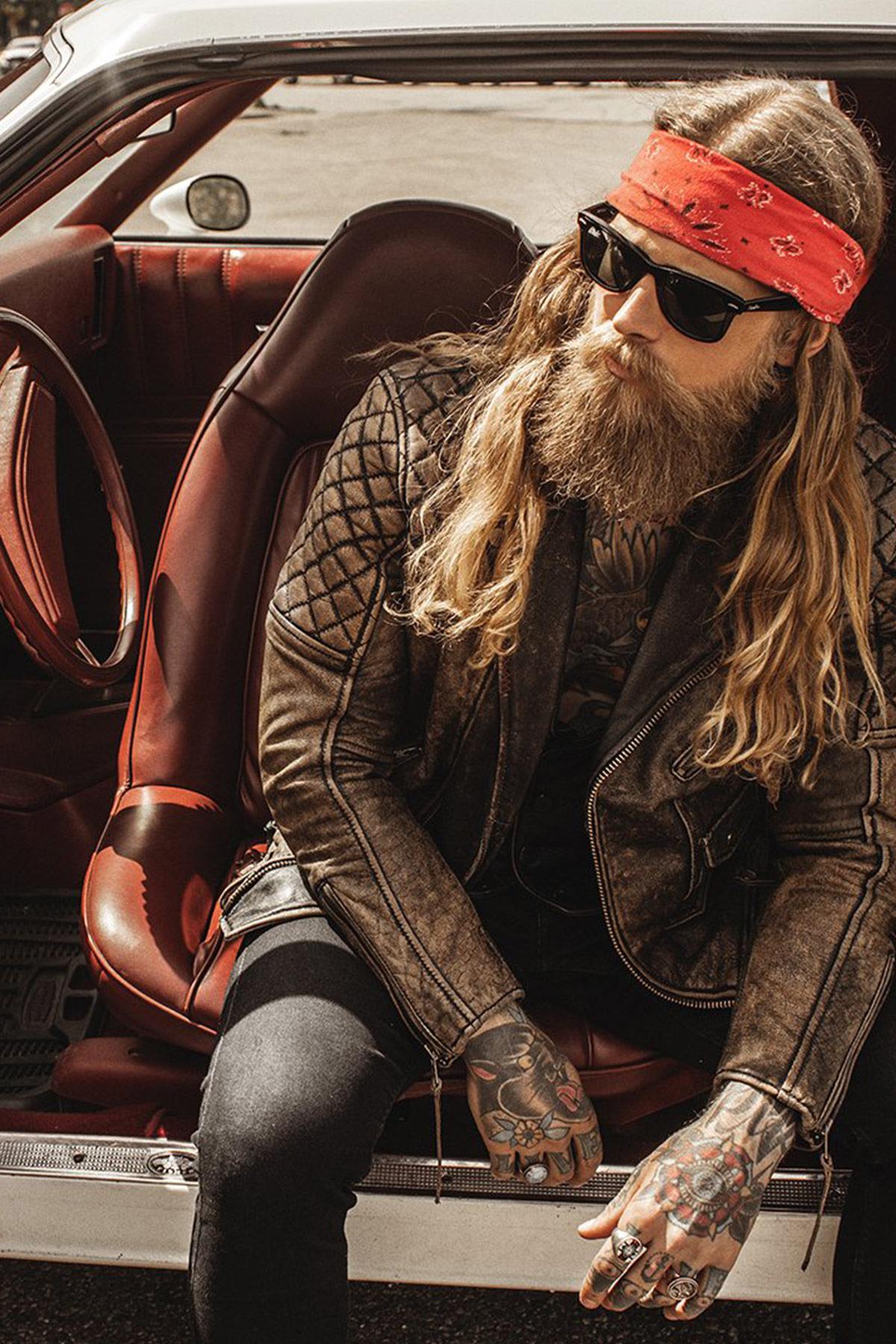 Blouson Homme Master MAVERICK BUFFLE VINTAGE — vue 9