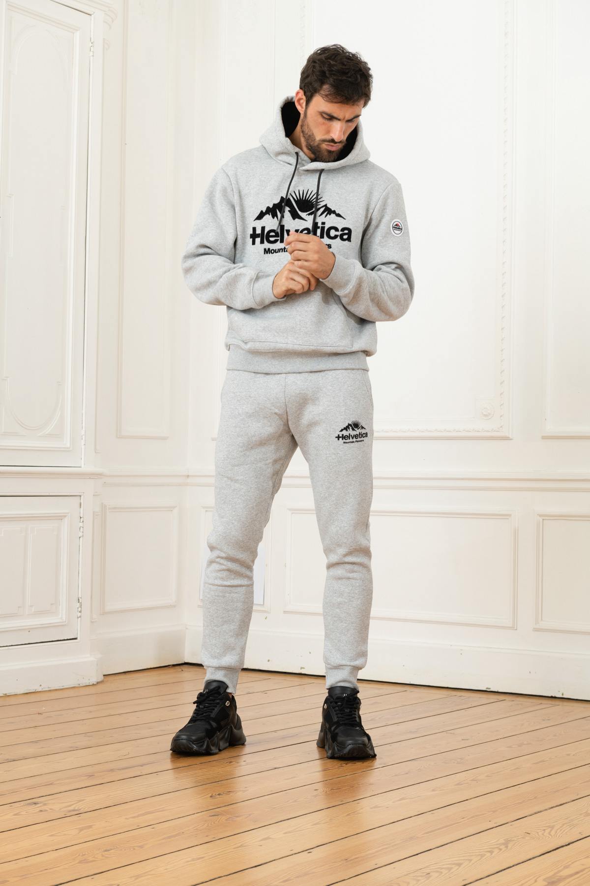 Herren Hose Helvetica Mountain Pioneers CONTI GREY — Ansicht 4
