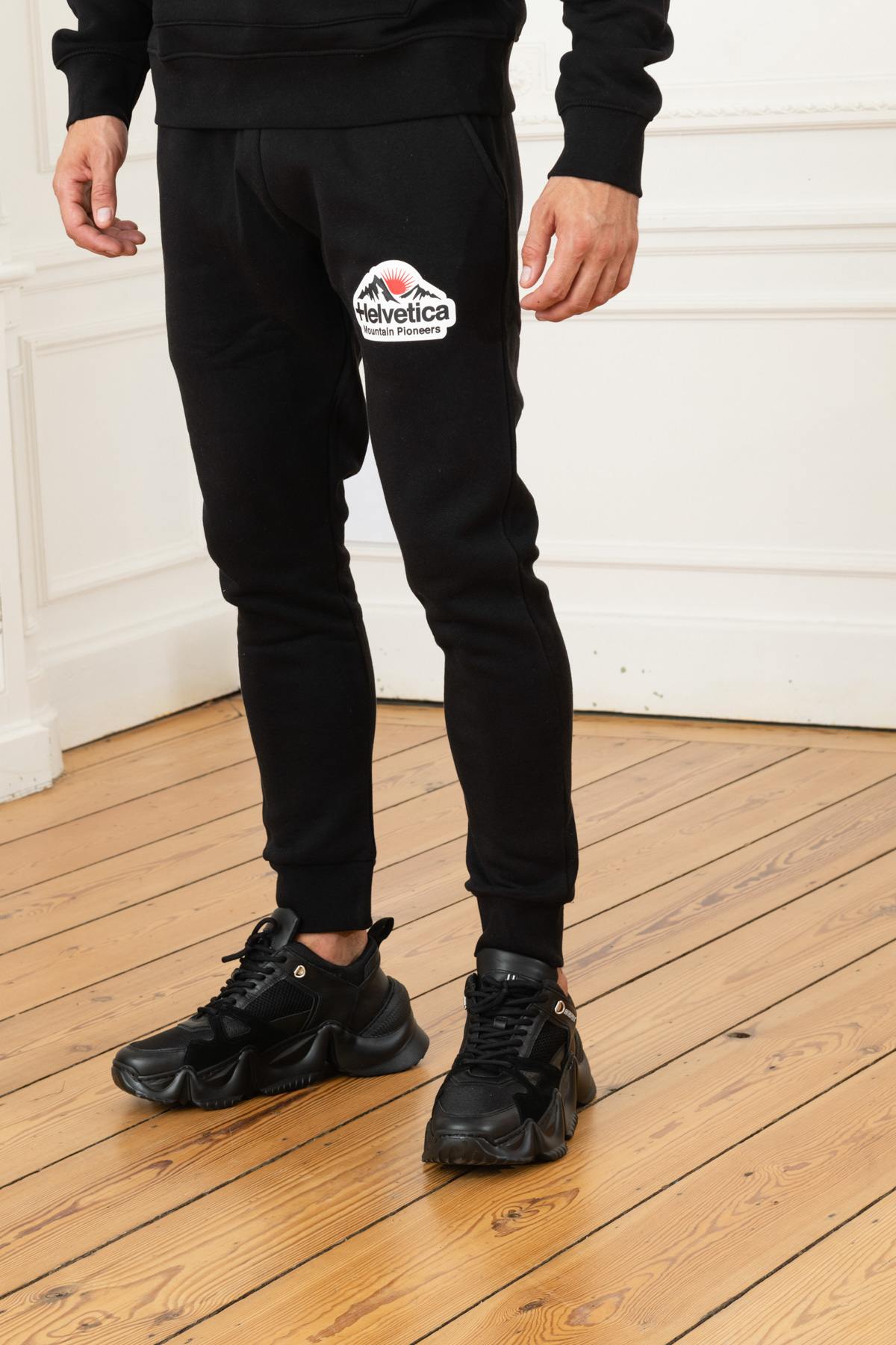 Pantalon Hombre Helvetica Mountain Pioneers BRAM2 BLACK — vista 5