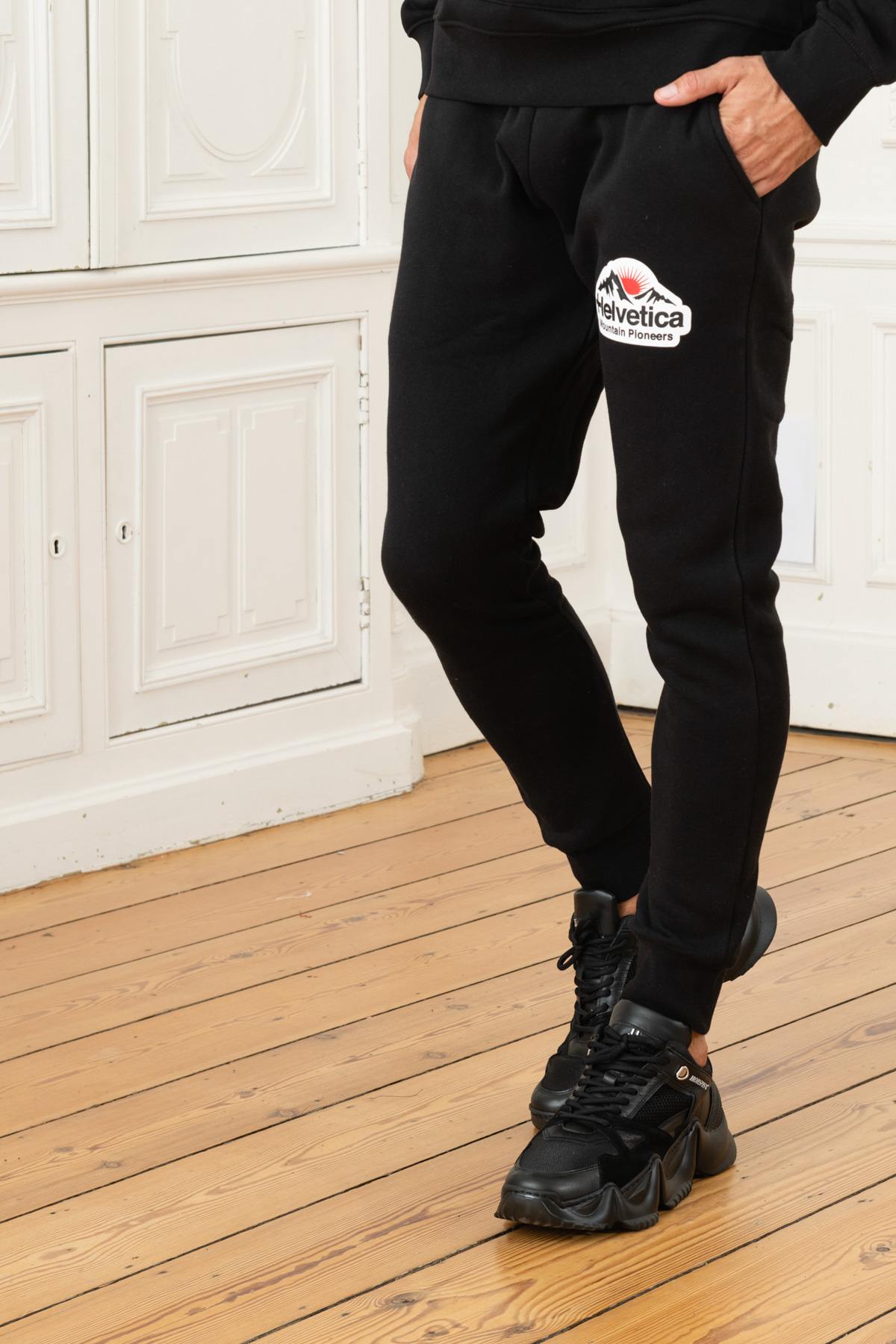 Pantalon Hombre Helvetica Mountain Pioneers BRAM2 BLACK — vista 6