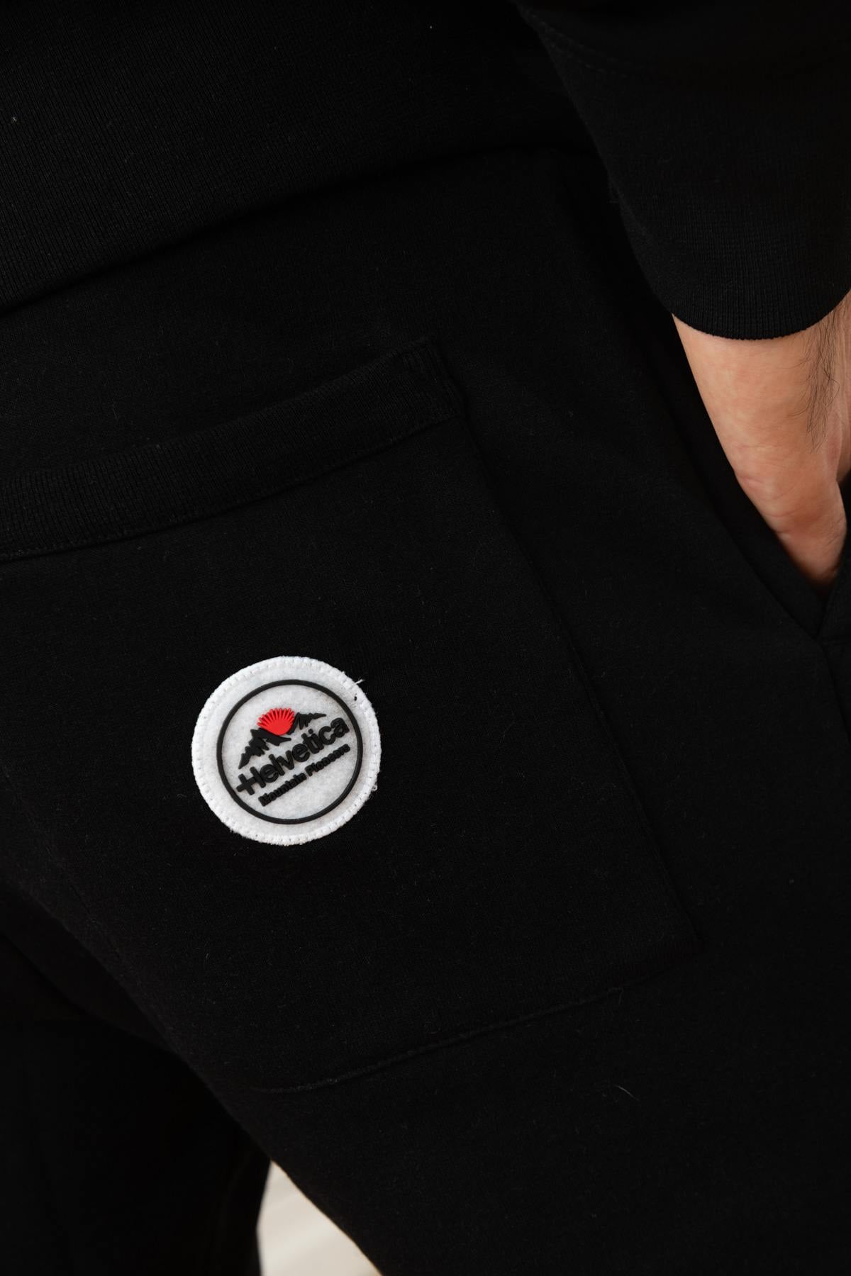 Pantalon Hombre Helvetica Mountain Pioneers CONTI BLACK — vista 4